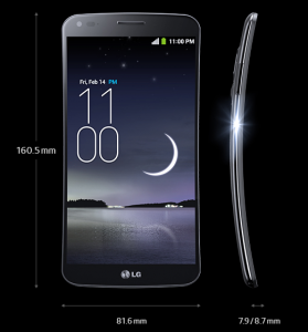 LG G Flex Curved mobile