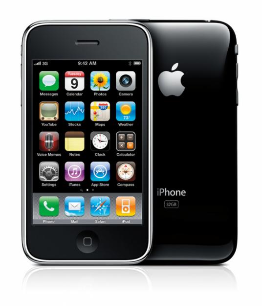 Apple iPhone 3G Front & Back View