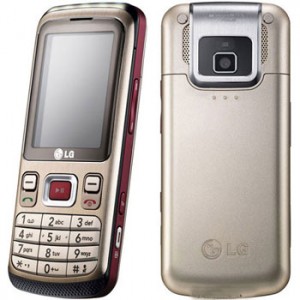 LG KM335 Front and Back View