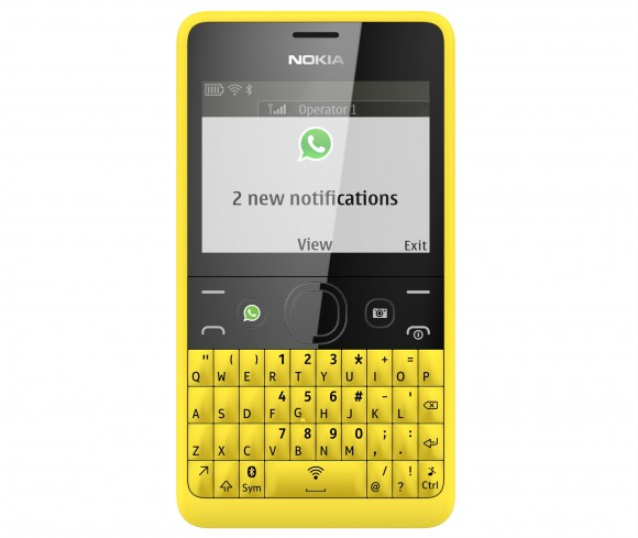 Nokia-Asha-210-yellow