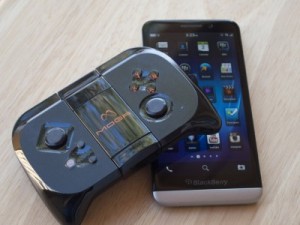 Blackberry gamepad