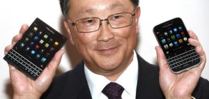 Blackberry CEO with Passport