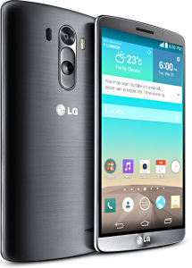 LG G3 Front and back