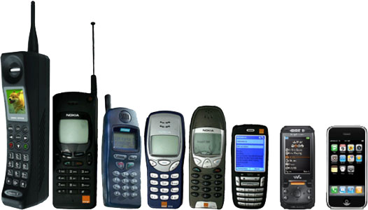 Mobile Phones Types with Evolution