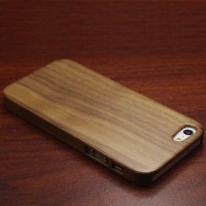 wooden iPhone 5 case