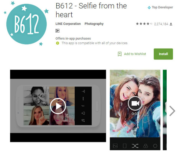 B612 - Best Selfie app 