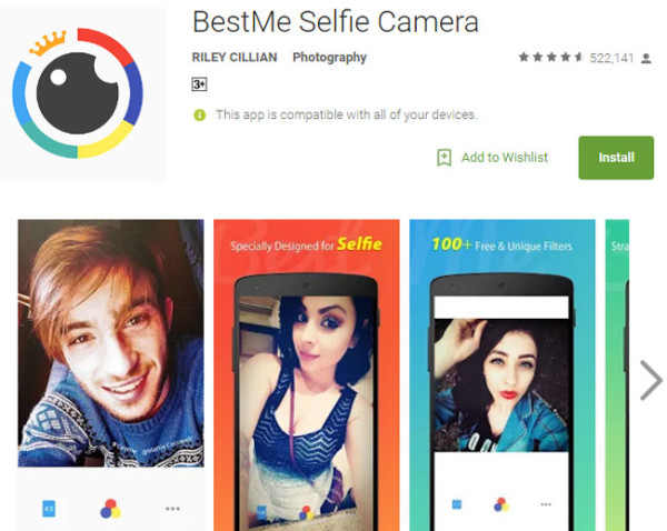 BestMe another selfie camera-app