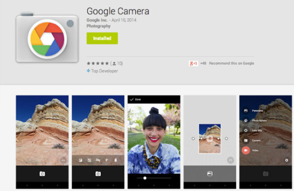 Google camera app